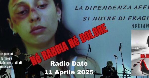 Adriano Formoso lancia il nuovo singolo “Né rabbia né dolore”: un inno alla consapevolezza femminile contro la violenza