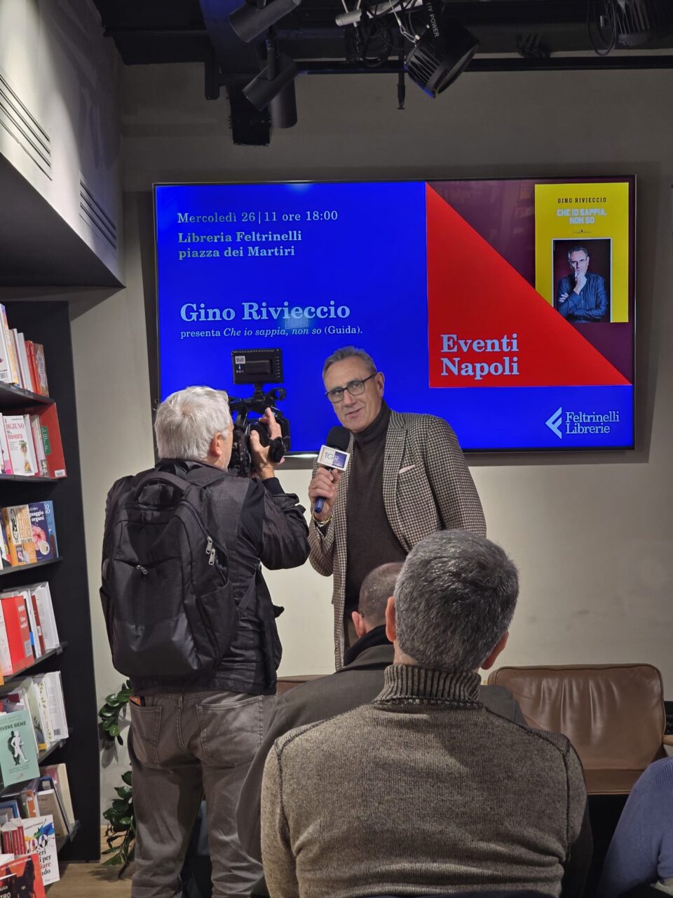 Gino Rivieccio presenta “Che io sappia, non so” tra libri, cinema e ...